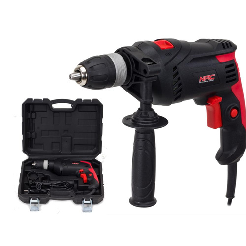 NAC IDE80-GY Wiertarka Elektryczna Udarowa 800W + Walizka