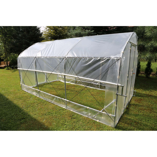 Tunel Ogrodowy Multi 7,5m2 Folia PE UV2 + 2 x Drzwi /2,15m
