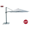 Doppler Parasol Ogrodowy Ravenna 400 cm Szary (447218 827)