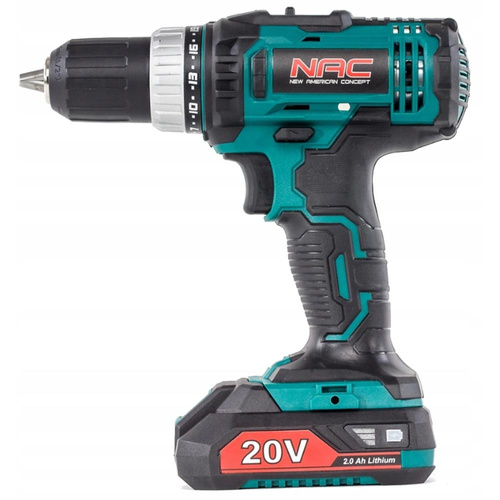 NAC CDB1-LI-20V Wiertarko-Wkrętarka AKKU MultiSystem + Akumulator 2Ah 