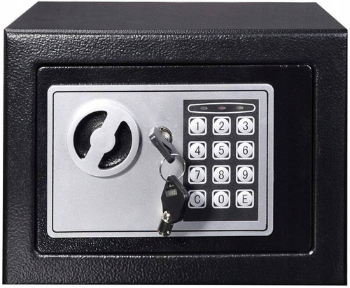 Sejf Elektroniczny Cyfrowy Dom Hotel Biuro Szyfr Klucze