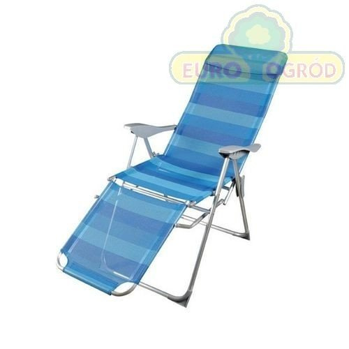 LEŻAK PLAŻOWY MADERA, rozkładany z podnóżkiem. Ekspozycja