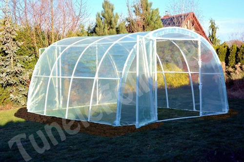 Tunel Ogrodowy Foliowy 4x3x2,1m Lemar Aw4