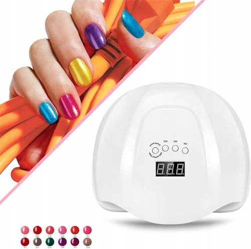 LAMPA DO PAZNOKCI UV LED MOCNA DO HYBRYD ŻELI SUN X LCD