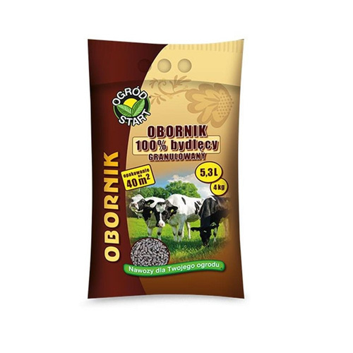 Ogród Start Obornik Bydlęcy Granulowany Worek 8kg