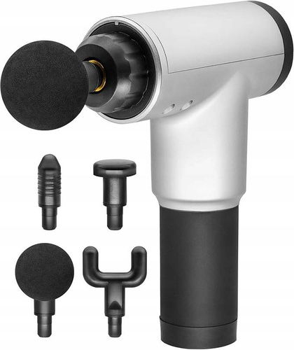 MASAŻER DO MASAŻU CIAŁA MASSAGE GUN PRO Z AKUMULATOREM MOCNY