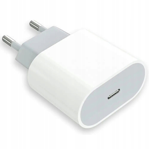 SZYBKA ŁADOWARKA SIECIOWA ZASILACZ PD 20W + KABEL USB-C-DO USB-C PD 150cm