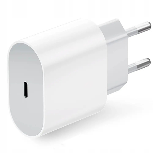 SZYBKA ŁADOWARKA SIECIOWA ZASILACZ PD 20W + KABEL USB-C-DO USB-C PD 150cm
