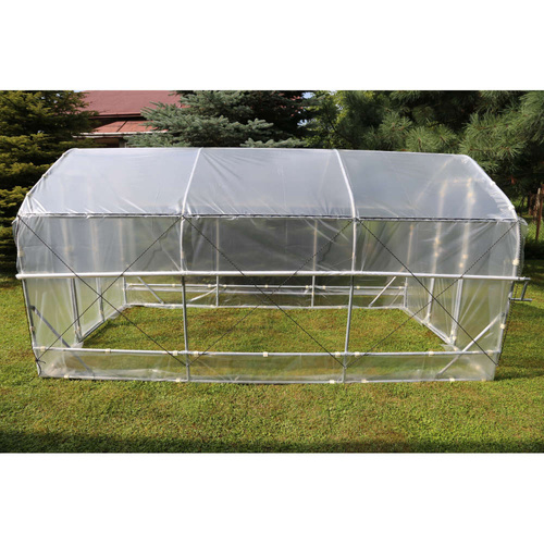 Tunel Ogrodowy Multi 30m2 Folia PE UV2 + 2 x Drzwi /2,4m