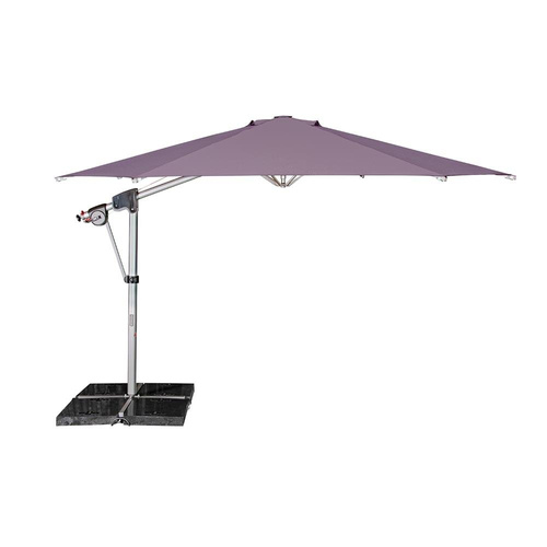 Doppler Parasol Ogrodowy Protect Pendel 400cm Fioletowy (447215 T845)