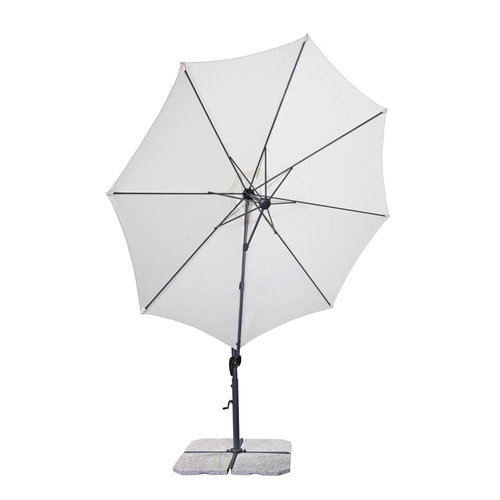 Doppler Parasol Ogrodowy Ravenna Smart 300cm Szary (453248 827)