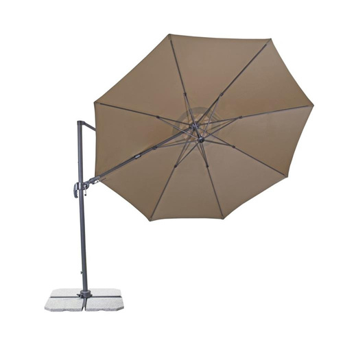 Doppler Parasol Ogrodowy Ravenna AX 330 cm Kawowy (436528 846)