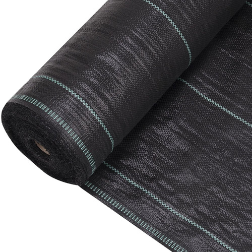 Agrotkanina 1,2m x 100m Mata na Chwasty 90g/m2 UV Czarna Super MOCNA 