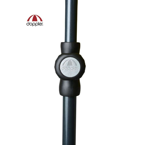 Doppler Parasol Ogrodowy Sunline Gastro Waterproof 180cm Kawowy 846 61191