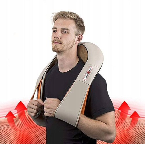 MASAŻER PUNKTOWY SHIATSU Z FUNKCJĄ PODGRZEWANIA