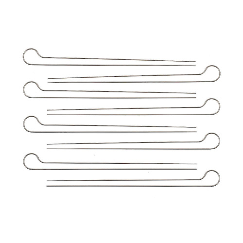 Weber Podwójne Szpikulce Do Szaszłyków Stal Nierdzewna 8 Sztuk 8402