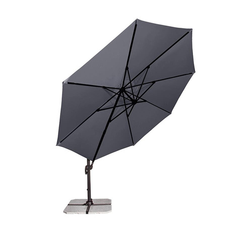 Doppler Parasol Ogrodowy Ravenna 350 cm Antracyt (438218 840)