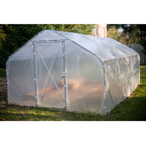 Tunel Ogrodowy Hobby 12,5m2 Folia PE UV2 + 2 x Drzwi