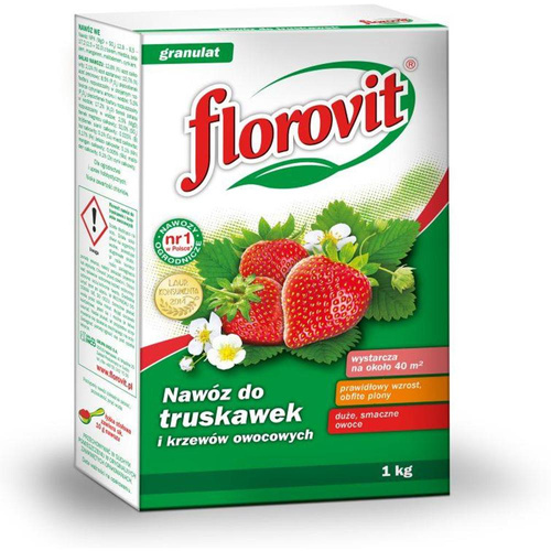 Florovit Nawóz do Truskawek i Krzewów Owocowych Karton 1kg