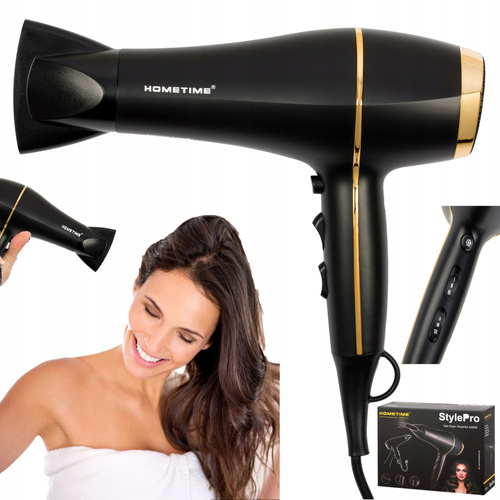 SUSZARKA DO WŁOSÓW ZIMNY NAWIEW KONCENTRATOR HOMETIME 2400W