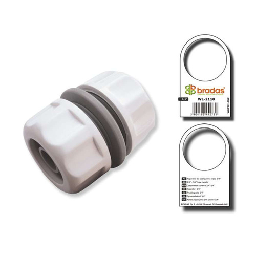 Bradas White Line Reparator Złącze Do Węża 3/4'' WL-2110
