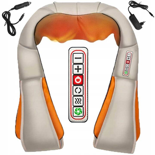 MASAŻER PUNKTOWY SHIATSU Z FUNKCJĄ PODGRZEWANIA