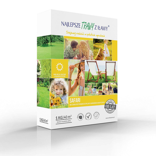 Trawy Z Iławy Trawa Ozdobna Safari Na Tereny Suche 1kg