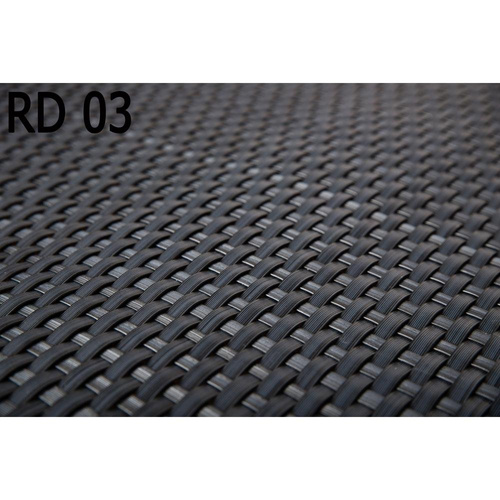 Rattan Art Donica z Technorattanu 46x46x46cm SG03046 RD03