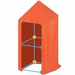 SŁOMKI KLOCKI KONSTRUKCYJNE DUŻE DO BUDOWANIA BAZY 68 elem.