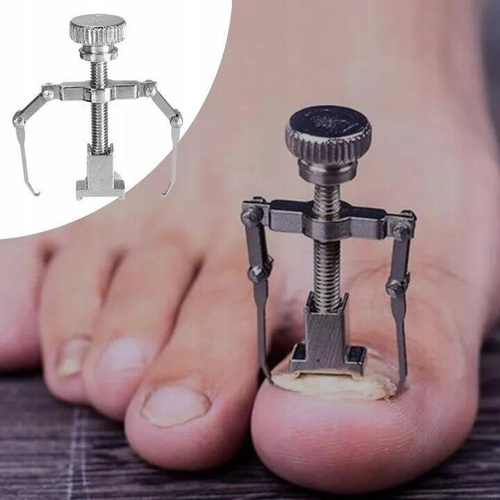 ZESTAW DO MANICURE PAZNOKCI WRASTAJĄCYCH PEDICURE PROFESJONALNY