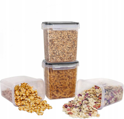 ZESTAW 24szt POJEMNIKÓW DO PRZECHOWYWANIA ŻYWNOŚCI SZCZELNE ETYKIETY MIARKI