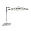 Doppler Parasol Ogrodowy Ravenna Smart 300cm Szary (453248 827)