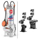 Pedrollo VX ST 8/50 Pompa Zatapialna Do Wody Brudnej 400V 450 l/min