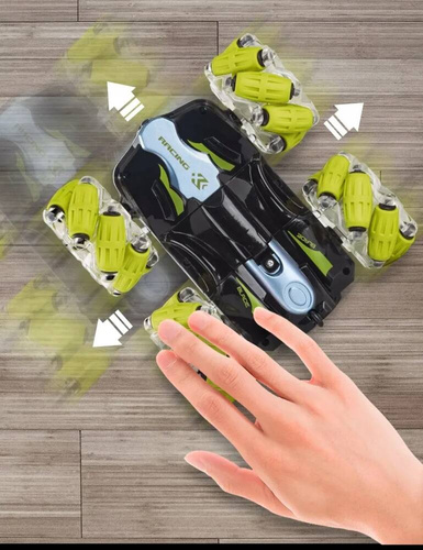 SAMOCHÓD TWISTER 4x4 LED DŻWIĘKI ZDALNIE STEROWANY RĘKĄ + PILOT ZIELONY