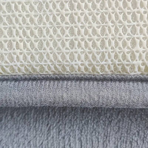 Dywaniki Łazienkowe Szare Antypoślizgowe Zestaw 2szt