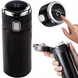 KUBEK TERMICZNY TERMOS WYŚWIETLACZ TEMPERATURY LCD USTNIK 420ml