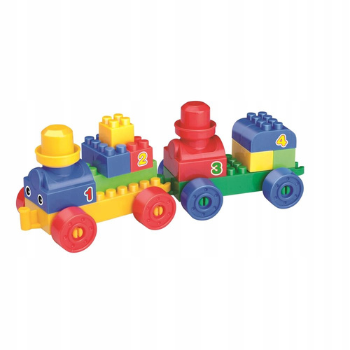 KLOCKI KONSTRUKCYJNE 3D DUŻY ZESTAW 212 elem.