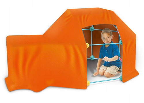 SŁOMKI KLOCKI KONSTRUKCYJNE DUŻE DO BUDOWANIA BAZY 340 elem.