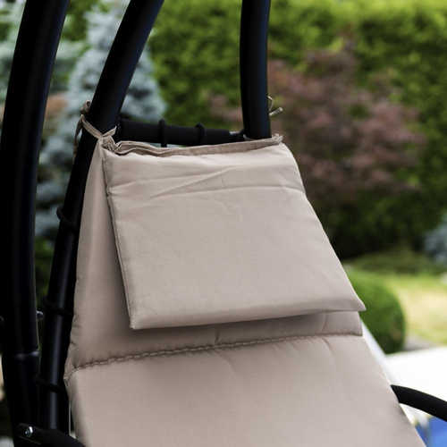 Huśtawka Ogrodowa Single Beżowa 