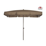 Doppler Parasol Ogrodowy Sunline Waterproof Kawowy 260x150cm