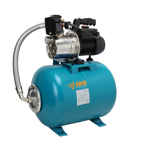 IBO Pompa Hydroforowa BJ 45/75 + Zbiornik Ciśnieniowy 24 l Włoski