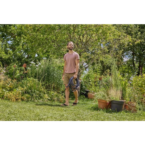 Gardena Wąż Ogrodowy Tekstylny Liano Life 15m (1/2'') Zestaw 18445-20