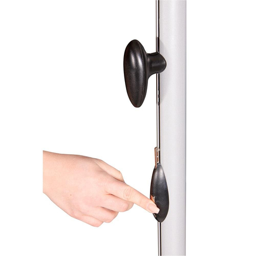 Doppler Parasol Ogrodowy Active Tele 340cm Antracytowy (453568 840)