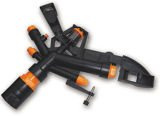Plastikowy 5-drożny zraszacz pulsacyjny AQUA JET, GW 1", 25m