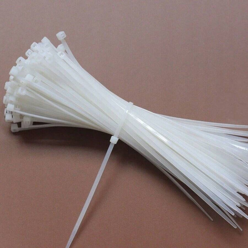 Opaski Zaciskowe Trytki Trytytki Białe Mocne 2,5x100mm 100szt