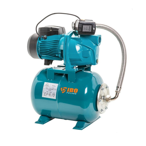 IBO Pompa Hydroforowa JSW 100 + Zbiornik Ciśnieniowy 24 l Polski