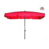 Doppler Parasol Ogrodowy Sunline Waterproof Czerwony 260x150cm