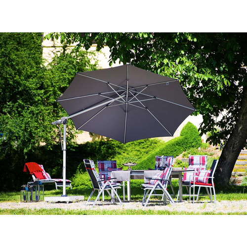 Doppler Parasol Ogrodowy Expert Pendel 350cm Antracytowy (438247 T840)