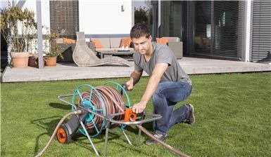 Gardena Wózek na Wąż Metalowy 100m  2674-20
