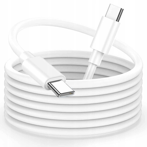 SZYBKA ŁADOWARKA SIECIOWA ZASILACZ PD 20W + KABEL USB-C-DO USB-C PD 150cm